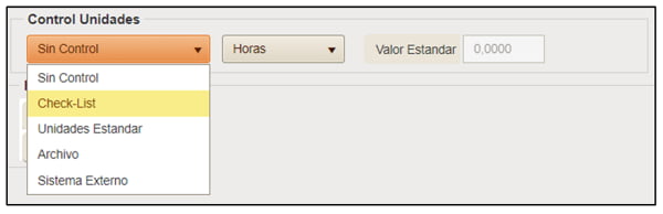 Imagen 2.19. Control de Unidades